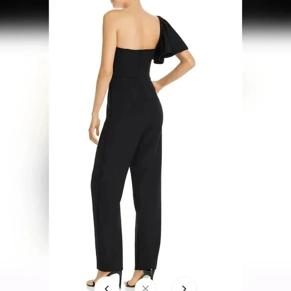 Keepsake The Label womens cut-out one shoulder delight jumpsuit black size 6 New - Picture 2 of 14